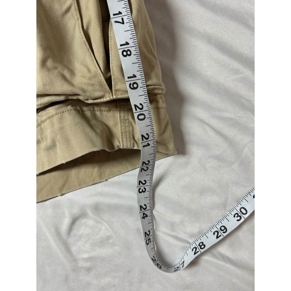 Polo Ralph Lauren Mens Gellar Fatigue Cargo Shorts Tan Khaki Cotton Chino 32 - Picture 15 of 15